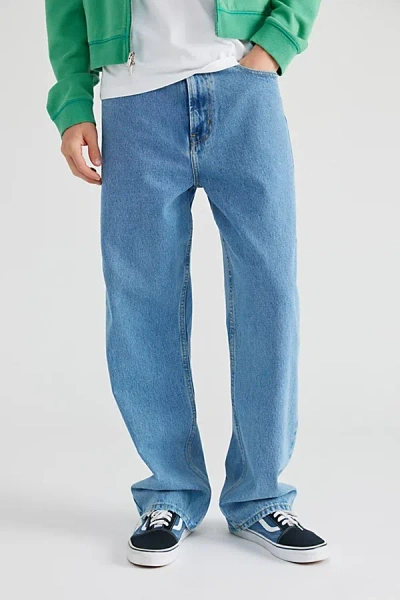 Bdg Baggy Skate Fit Jean In Deep Blue, Men's At Urban Outfitters