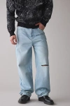 Bdg Baggy Skate Fit Jean In Sphere With Slash, Men's At Urban Outfitters