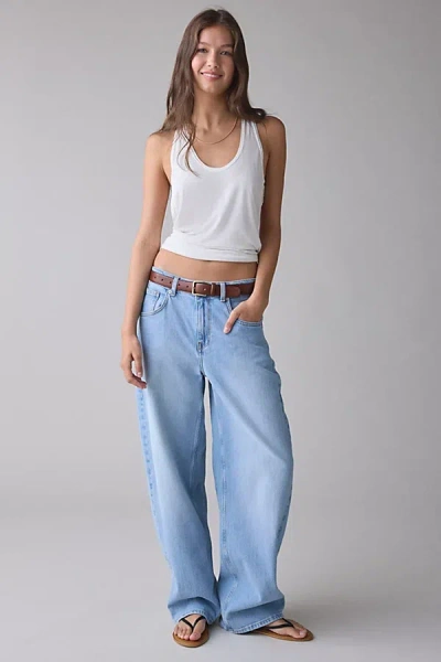Bdg Bella Baggy Comfort Stretch Jean In Bella Vista Indigo, Women's At Urban Outfitters