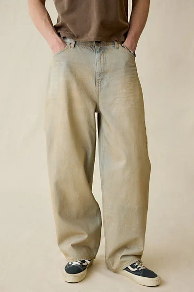 Bdg Big Jack Relaxed Fit Jean In Dirty Bleach, Men's At Urban Outfitters In Blue