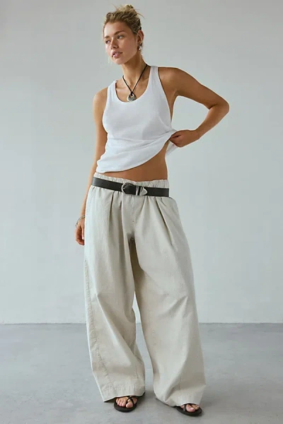 Bdg Bobbi Baggy Pull-on Pant In Stripe, Women's At Urban Outfitters In Stripe