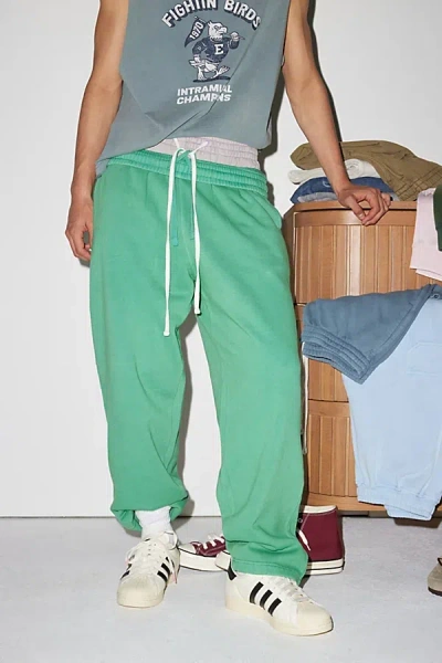 Bdg Bonfire Straight Leg Sweatpant In Green, Men's At Urban Outfitters