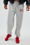 Bdg Bonfire Stud French Terry Jogger Sweatpant In Grey, Men's At Urban Outfitters In Grey