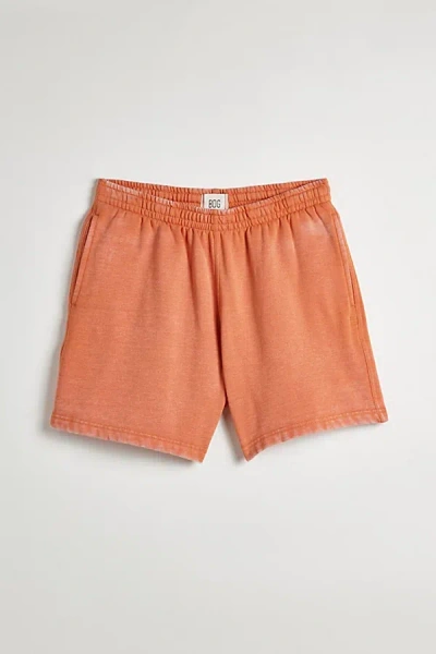 Bdg Bonfire Volley Lounge Sweatshort In Langostino, Men's At Urban Outfitters In Langostino