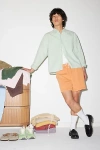 Bdg Bonfire Volley Lounge Sweatshort In Medium Orange, Men's At Urban Outfitters