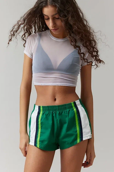 Bdg Brandi Micro Short In Green, Women's At Urban Outfitters