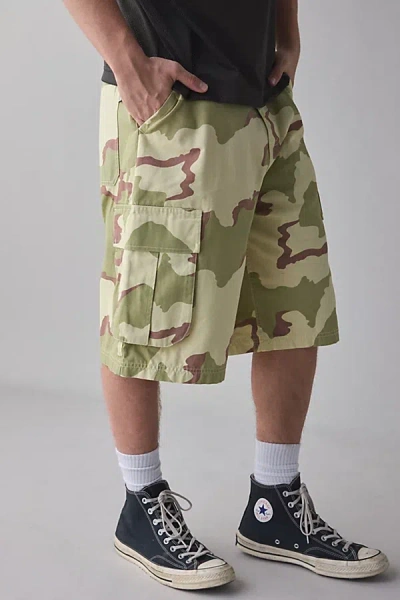 Bdg Camo Canvas Cargo Short In Camo, Men's At Urban Outfitters