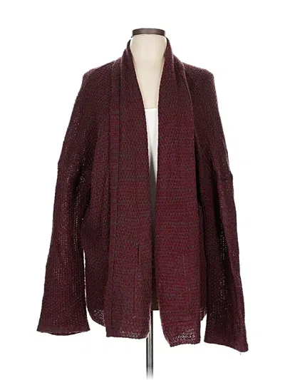 Pre-owned Bdg Cardigan Sweater In Burgundy