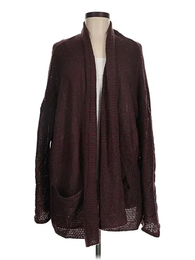 Pre-owned Bdg Cardigan Sweater In Burgundy