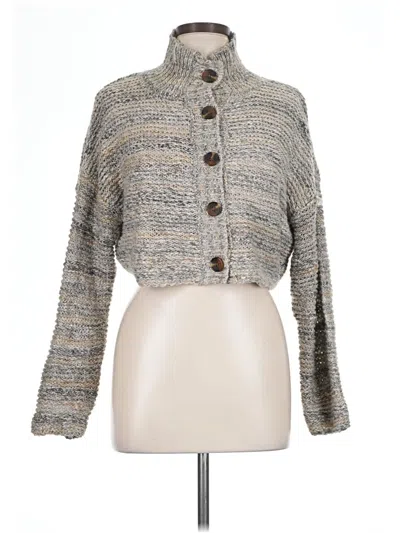 Pre-owned Bdg Cardigan Sweater In Gray