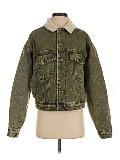 Pre-owned Bdg Cardigan Sweater In Green