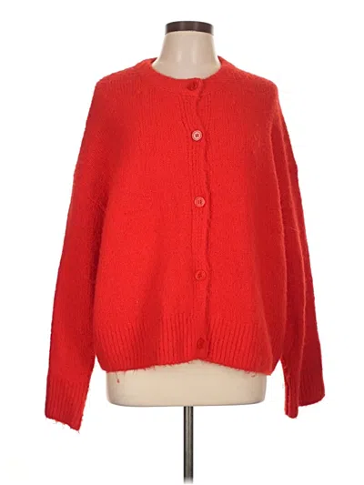 Pre-owned Bdg Cardigan Sweater In Red