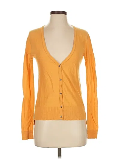 Pre-owned Bdg Cardigan Sweater In Yellow