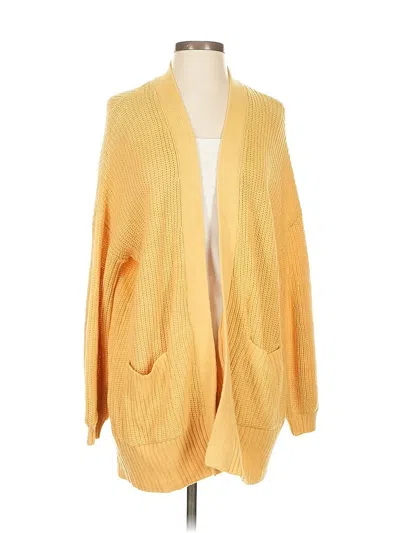 Pre-owned Bdg Cardigan Sweater In Yellow