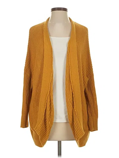 Pre-owned Bdg Cardigan Sweater In Yellow