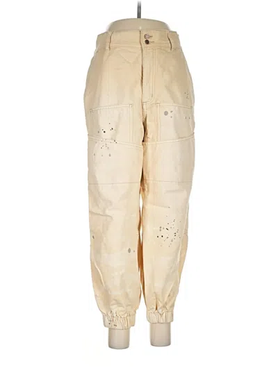 Pre-owned Bdg Cargo Pants In Gold
