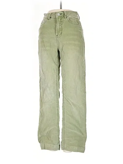 Pre-owned Bdg Cargo Pants In Green