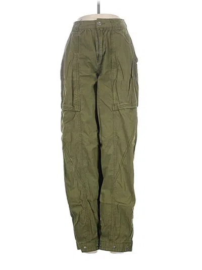 Pre-owned Bdg Cargo Pants In Green