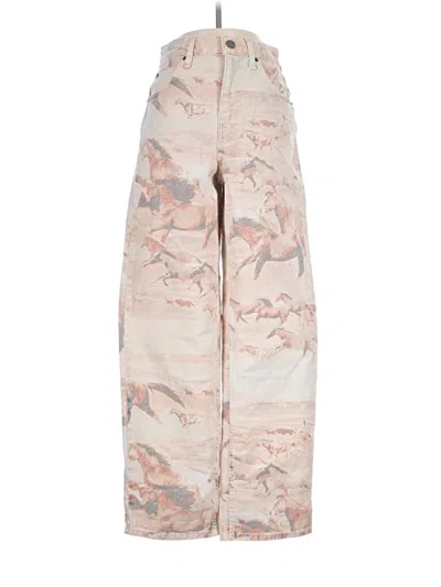Pre-owned Bdg Cargo Pants In Ivory