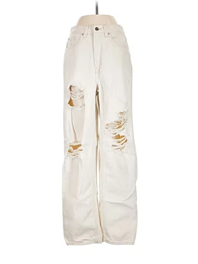 Pre-owned Bdg Cargo Pants In Ivory