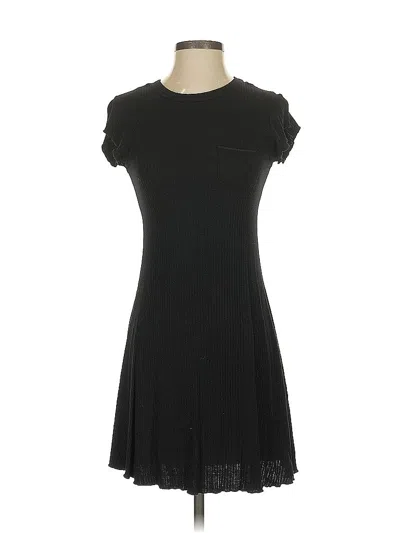 Pre-owned Bdg Casual Dress In Black