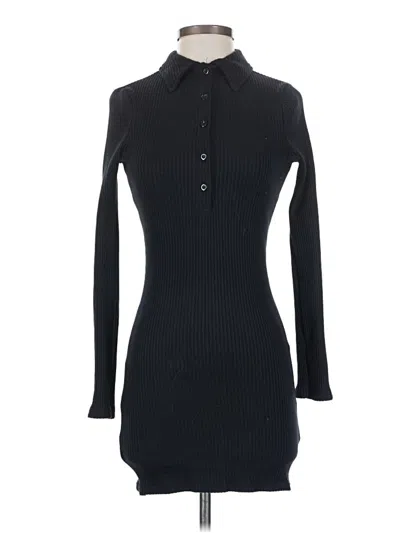 Pre-owned Bdg Casual Dress In Black
