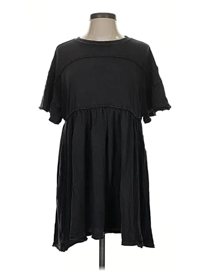 Pre-owned Bdg Casual Dress In Black