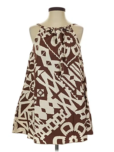 Pre-owned Bdg Casual Dress In Brown