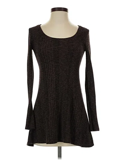 Pre-owned Bdg Casual Dress In Brown