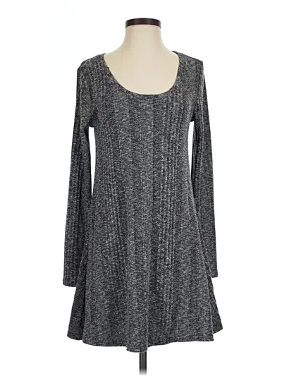 Pre-owned Bdg Casual Dress In Gray