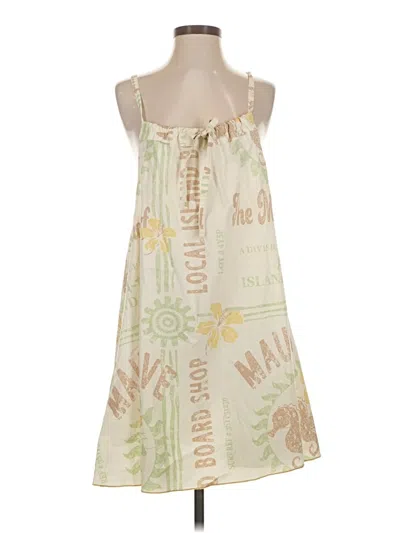 Pre-owned Bdg Casual Dress In White