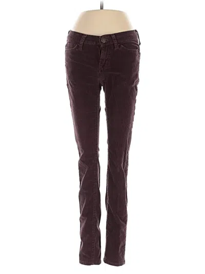 Pre-owned Bdg Casual Pants In Burgundy