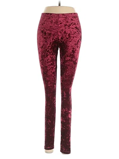 Pre-owned Bdg Casual Pants In Burgundy