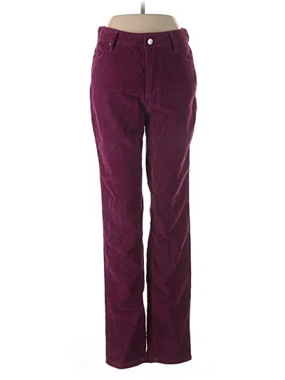 Pre-owned Bdg Casual Pants In Burgundy