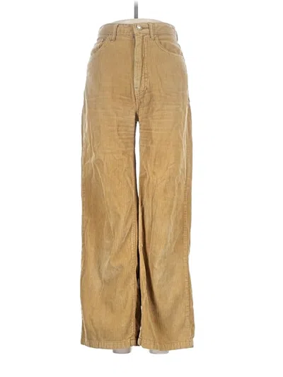 Pre-owned Bdg Casual Pants In Gold