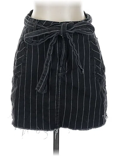 Pre-owned Bdg Casual Skirt In Black