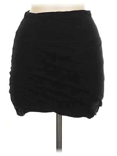 Pre-owned Bdg Casual Skirt In Black