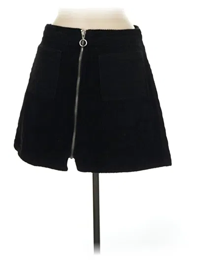 Pre-owned Bdg Casual Skirt In Black