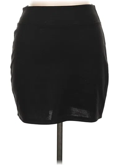 Pre-owned Bdg Casual Skirt In Black