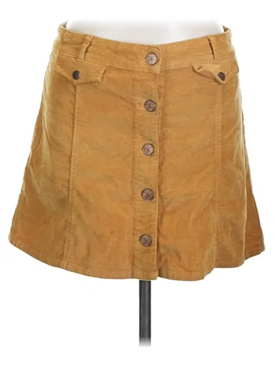 Pre-owned Bdg Casual Skirt In Brown