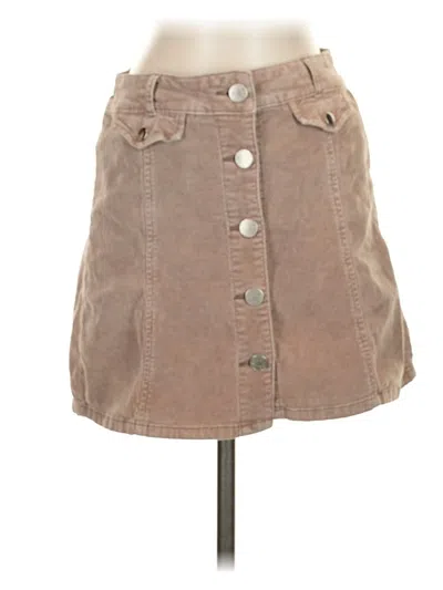 Pre-owned Bdg Casual Skirt In Brown