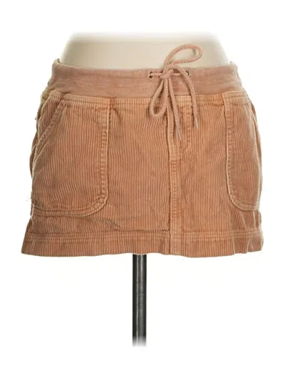 Pre-owned Bdg Casual Skirt In Brown