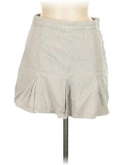 Pre-owned Bdg Casual Skirt In Gray