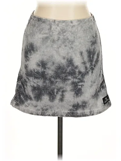 Pre-owned Bdg Casual Skirt In Gray