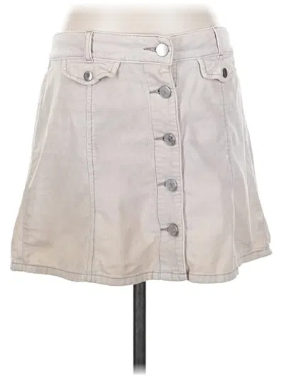 Pre-owned Bdg Casual Skirt In Gray