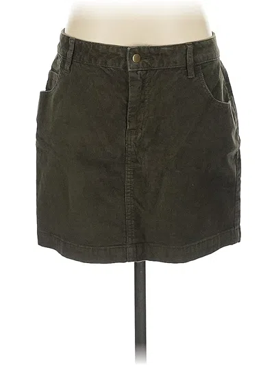 Pre-owned Bdg Casual Skirt In Green