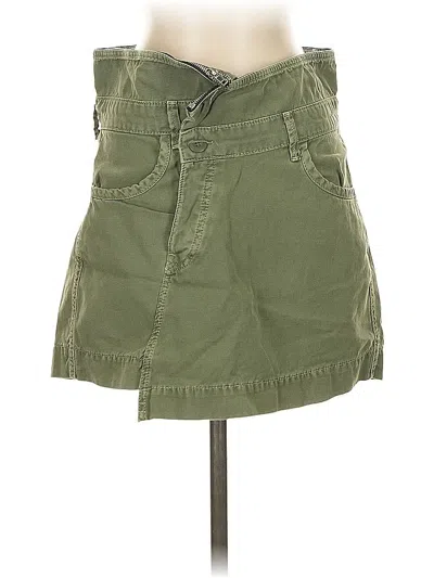 Pre-owned Bdg Casual Skirt In Green