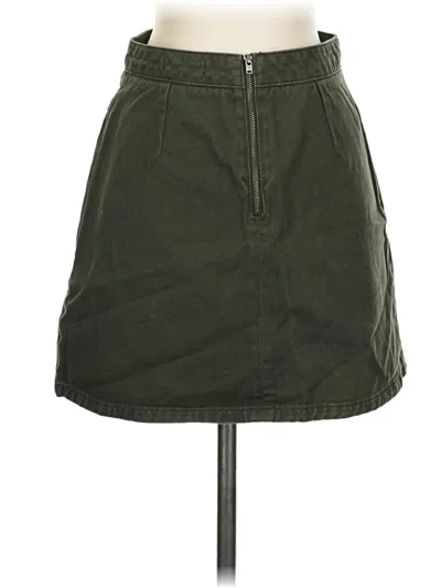 Pre-owned Bdg Casual Skirt In Green
