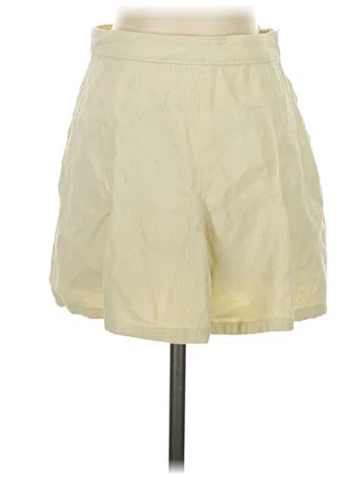 Pre-owned Bdg Casual Skirt In Ivory