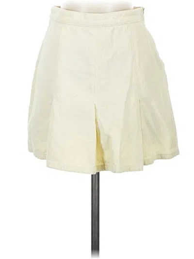 Pre-owned Bdg Casual Skirt In Ivory